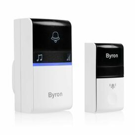 BYRON DBY-23412UK Kinetic Wirefree Plugin Doorbell and Chime