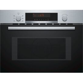 BOSCH CMA583MS0B Series 4 Built-in Combination Microwave Oven with Hot Air Stainless Steel