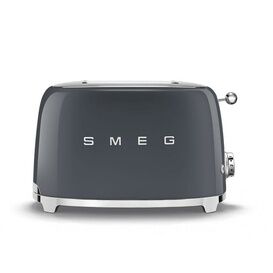 SMEG TSF01GRUK Retro 2 Slice Toaster Slate Grey