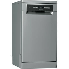 HOTPOINT HSFO3T223WXUKN Freestanding 45cm Slimline Dishwasher Stainless