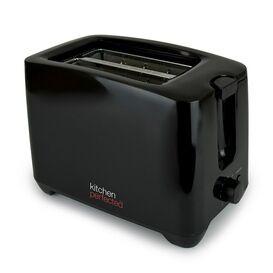 Lloytron KitchenPerfected 2 Slice Toaster Black E2020BK