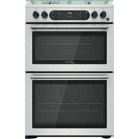 Cannon CD67G0CCX 60cm Gas Double Oven Stainless Steel