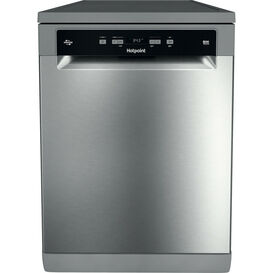 HOTPOINT HFC3T232WFGX 60cm Dishwasher 14 Place Stainless Steel