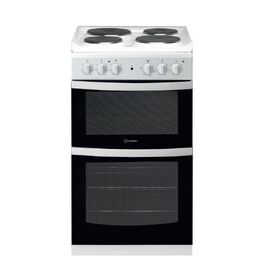 INDESIT ID5E92KMWUK 50cm Electric Twin Cavity Cooker with Electric Plates