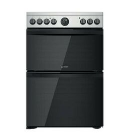 INDESIT ID67V9HCXUK 60cm Electric Cooker Stainless Steel
