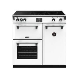 STOVES 444410915 Richmond Deluxe S900EI 90cm Induction Range Cooker Icy White