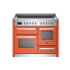 Bertazzoni Professional 110cm Range Cooker XG Induction Orange PRO115I3EART