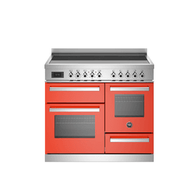 Bertazzoni Professional 100cm Range Cooker XG Induction Orange PRO105I3EART