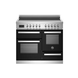 Bertazzoni Professional 100cm Range Cooker XG Induction Black PRO105I3ENET