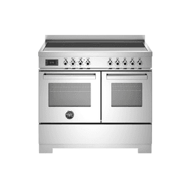 Bertazzoni Professional 100cm Range Cooker Twin Oven EIectric Stainless PRO105I2EXT2