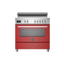 Bertazzoni Professional 90cm Range Cooker Single Oven Electric Red PRO95I1EROT