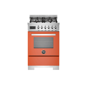 BERTAZZONI PRO64L1EART2 Professional 60cm Single Oven Dual Fuel Orange