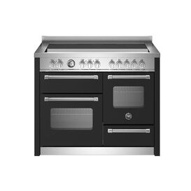Bertazzoni Master 110cm Range Cooker XG Oven Induction Matt Black MAS115I3ENEC