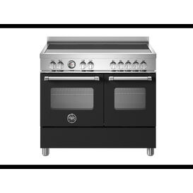 Bertazzoni Master 100cm Range Cooker Twin Oven Induction Black MAS105I2ENEC