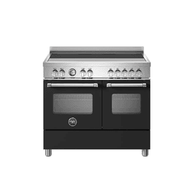 Bertazzoni Master 100cm Range Cooker Twin Oven Induction Black MAS105I2ENEC2