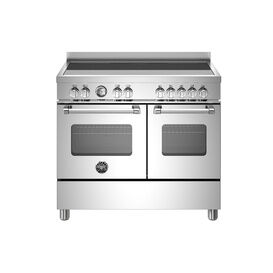 Bertazzoni Master 100cm Range Cooker Twin Oven Induction Stainless Steel MAS105I2EXC