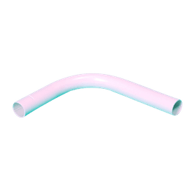 FALCON TRUNKING Conduit Bend Normal 20mm White