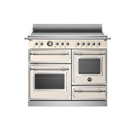 Bertazzoni Heritage 100cm Range Cooker XG Oven Induction Ivory HER105I3EAVT