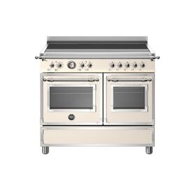 Bertazzoni Heritage 100cm Range Cooker Twin Oven Induction Ivory HER105I2EAVT