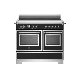 Bertazzoni Heritage 100cm Range Cooker Twin Oven Induction Black HER105I2ENET2