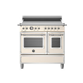 Bertazzoni Heritage 90cm Range Cooker Twin Oven Induction Ivory HER95I2EAVT