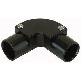 FALCON TRUNKING Bend Inspection 20mm Black