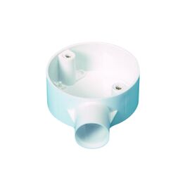FALCON TRUNKING Conduit Term Box 1way 20mm Wh