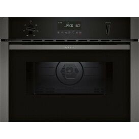 NEFF C1AMG84G0B Built-in Compact Oven & Microwave Graphite Trim