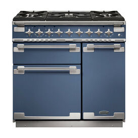 RANGEMASTER ELS90DFFSB/ Elise 90 Dual Fuel Stone Blue