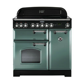 RANGEMASTER CDL90EIMG/C Classic 90 Deluxe Induction Mineral Green with Chrome