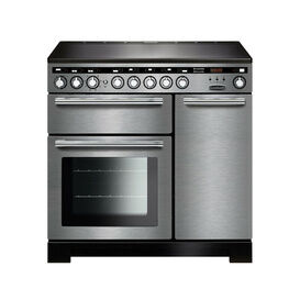 RANGEMASTER EDL90EISS/C Encore Deluxe 90 Induction Stainless Steel with Chrome Trim