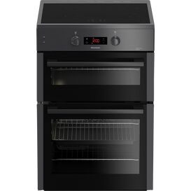 BLOMBERG HIN651N 60cm Double Oven Electric Cooker Induction Anthracite