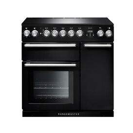 Rangemaster Nexus 90cm Induction Black Chrome NEX90EIBL/C