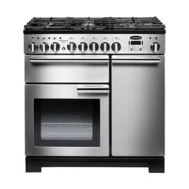 RANGEMASTER PDL90DFFSS/C Professional Deluxe 90 Dual Fuel Stainless Steel