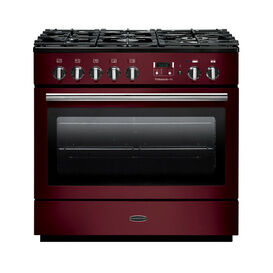 RANGEMASTER PROP90FXDFFCY/C Professional Plus FX 90 Dual Fuel Cranberry