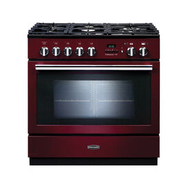 RANGEMASTER PROP90FXPDFFCY/C Professional Plus FXP 90 Dual Fuel Cranberry