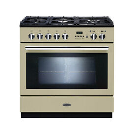 RANGEMASTER PROP90FXPDFFCR/C Professional Plus FXP 90 Dual Fuel Cream