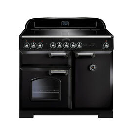 RANGEMASTER CDL100EIBL/C Classic Deluxe 100cm Induction Black with Chrome