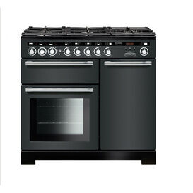 RANGEMASTER EDL100DFFSL/C Encore Deluxe 100 Dual Fuel Slate Chrome