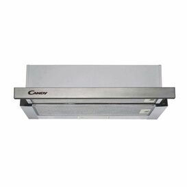 Candy CBT6252X1 60cm Telescopic Hood- Grey/Stainless Steel