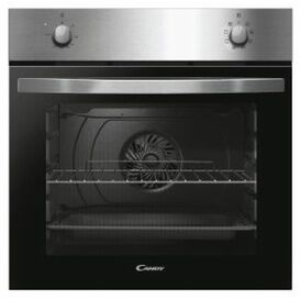 Candy FIDCX600 Single Built-In Fan Assisted 8 Function Oven Stainless Steel/Black
