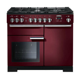 RANGEMASTER PDL100DFFCY/C Professional Deluxe 100 Dual Fuel Cranberry