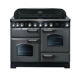 RANGEMASTER CDL110EISL/C Classic 110 Deluxe Induction - Slate with Chrome Trim