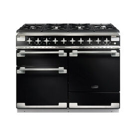 RANGEMASTER ELS110DFFGB/ ELISE 110 Dual Fuel - Black with Nickel trim