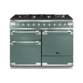 RANGEMASTER ELS110DFFMG/ Elise 110 Dual Fuel - Mineral Green Brushed Nickel