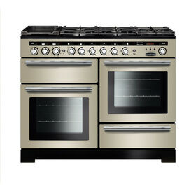 RANGEMASTER EDL110DFFIV/C Encore Deluxe 110 Dual Fuel - Ivory with Chrome trim
