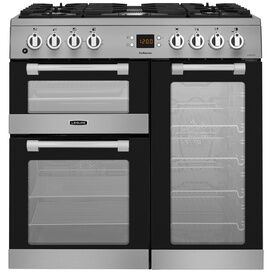 LEISURE CK90F530X 90cm Cookmaster Dual Fuel Range Cooker Stainless Steel