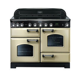 RANGEMASTER CDL110EICR/C Classic 110 Deluxe Induction - Cream with Chrome Trim