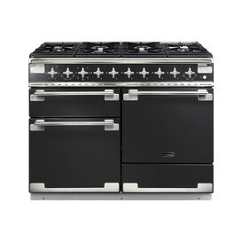 RANGEMASTER ELS110DFFCB/ Elise 110 Dual Fuel - Charcoal With Nickel Trim