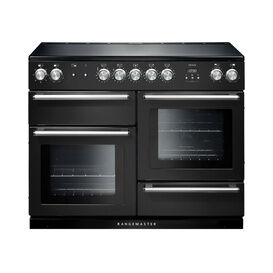 RANGEMASTER NEX110EICB/C Nexus 110 Induction - Charcoal Black with Chrome Trim